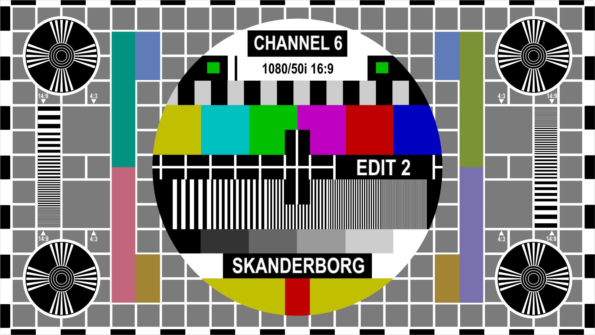 Tv Test Pattern High Resolution